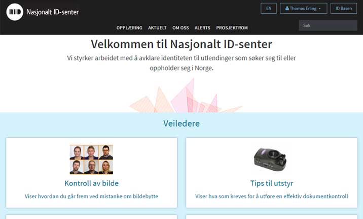 Velkommen til Nasjonalt ID-senter