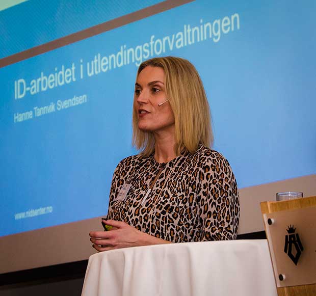 Picture of senior advisor Hanne Tannvik Svendsen, National ID-Centre
